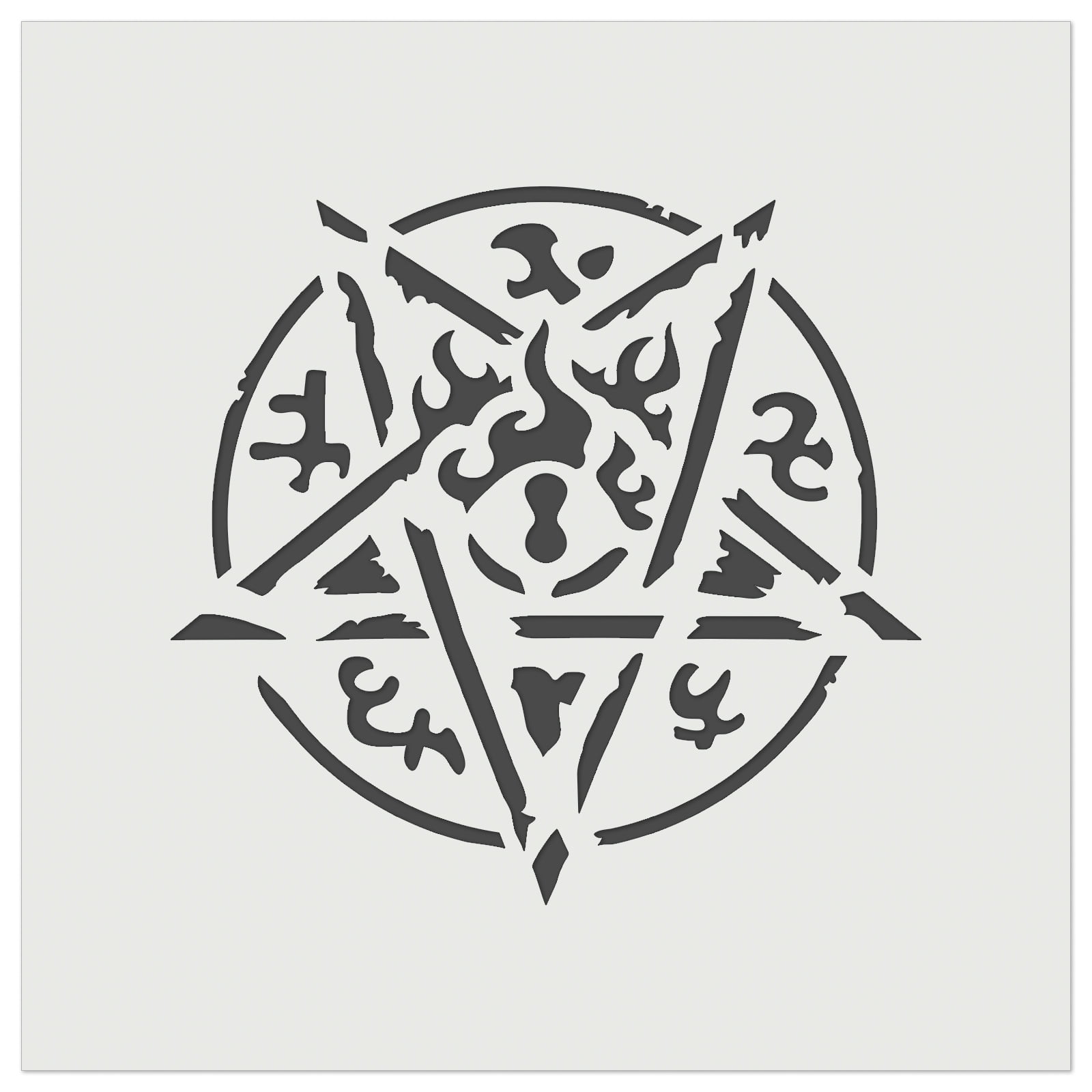 Masonic Aztec Mystic Pentagram Sacred Geometry Shape. Vector Tribal Mystic  Magic Boho Tattoo Design, Alchemy Sacred Sign, Meditation Emblem Royalty  Free SVG, Cliparts, Vectors, and Stock Illustration. Image 205562370.